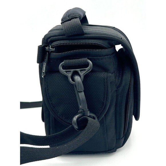 LowePro Edit 100 Camera Camcorder Soft Bag Black Multi Pocket Comfort Grab Handl - Picture 5 of 16
